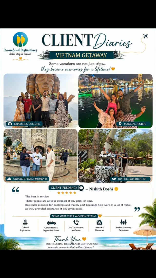 Nishith Doshi and family in Vietnam